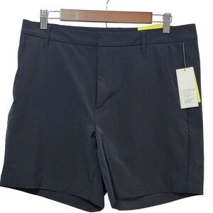 All in Motion Mens Golf Shorts Black 4-Way Stretch Quick Dry Size 34 NEW